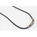 Necklace Unisex Silver Sterling 925 Women Men Leather Chain Handmade Gift C813